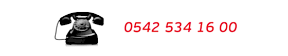 Üst - Telefon Numaraları Banner