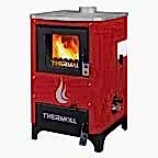 MİMOZA THERMALL 29 KW MİNİ ŞÖMİNELİ KALORİFER SOBASI