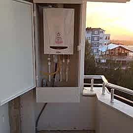 KOMBİ DOLABI 130 CM.